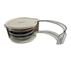 Cuisinart NOS Food Processor 3 Blade Disc DLC-DH / DLC-DHC Holds 3 Discs